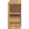 Ekena Millwork Balboa Slat Rough Sawn Outlooker, Western Red Cedar, 8"W x 16"D x 16"H OUT08X16X16BOA06RWR - alternate 2